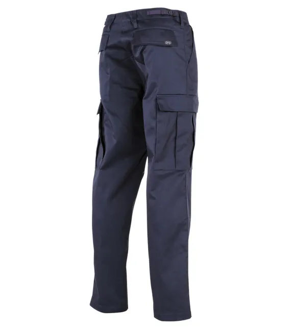 Pantalon combat BDU bleu genoux et arrière renforcés