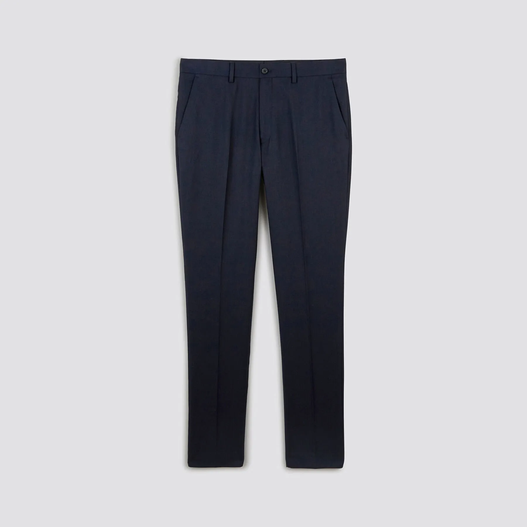 Pantalon de costume uni slim Bleu foncé | Jules