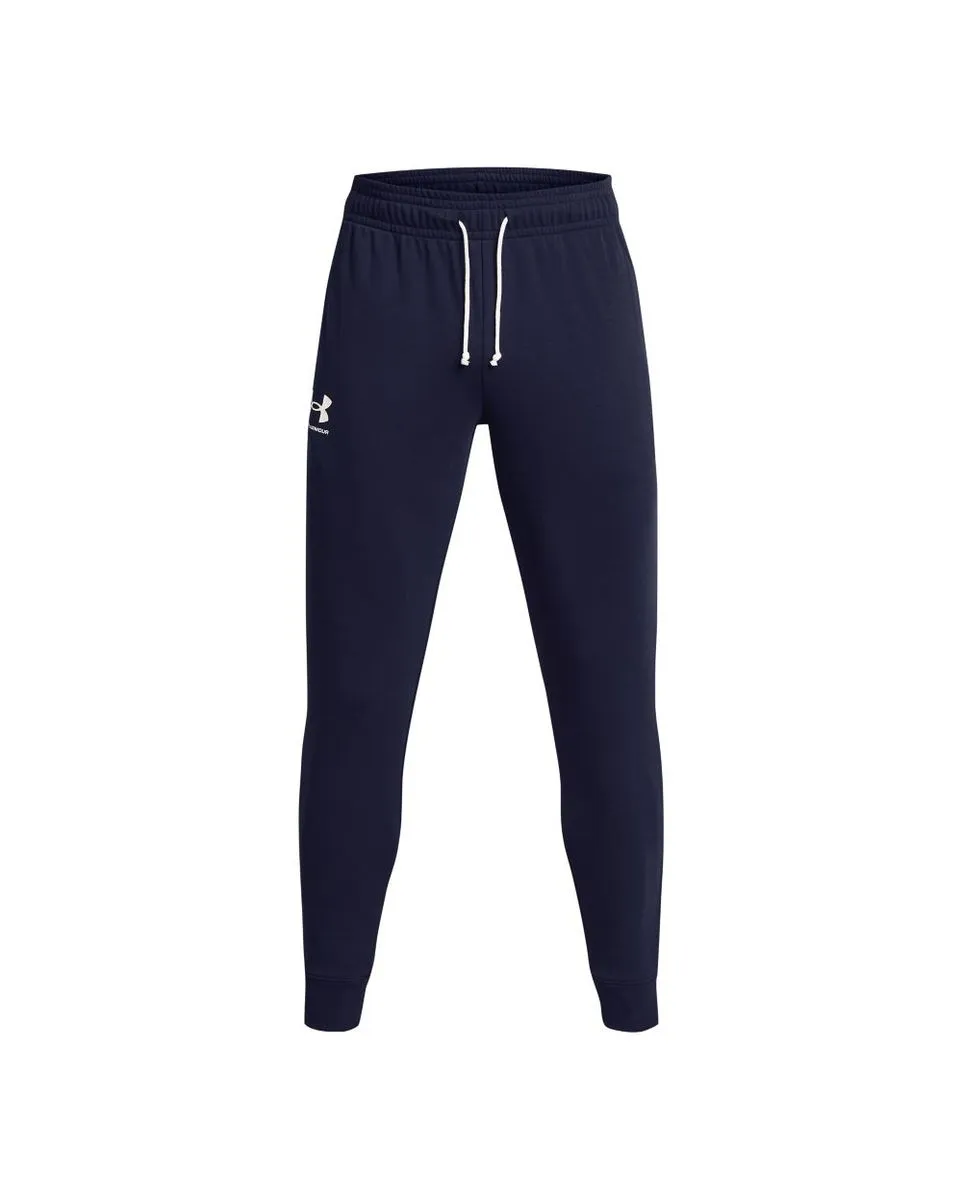 Pantalon de Jogging Homme UA RIVAL TERRY JOGGER Bleu