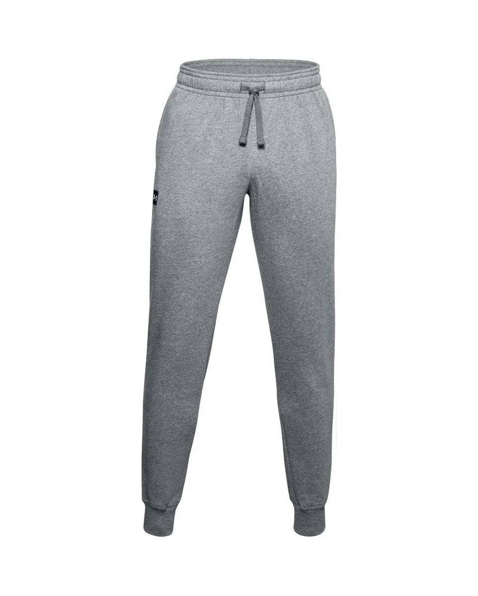 Pantalon de sport homme UA RIVAL FLEECE JOGGERS Gris