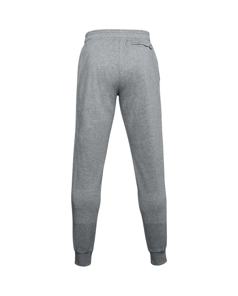 Pantalon de sport homme UA RIVAL FLEECE JOGGERS Gris