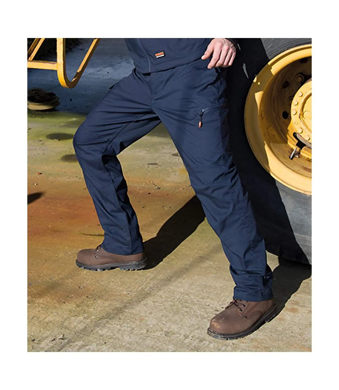 Pantalon de travail entrejambe 81cm homme bleu marine Result