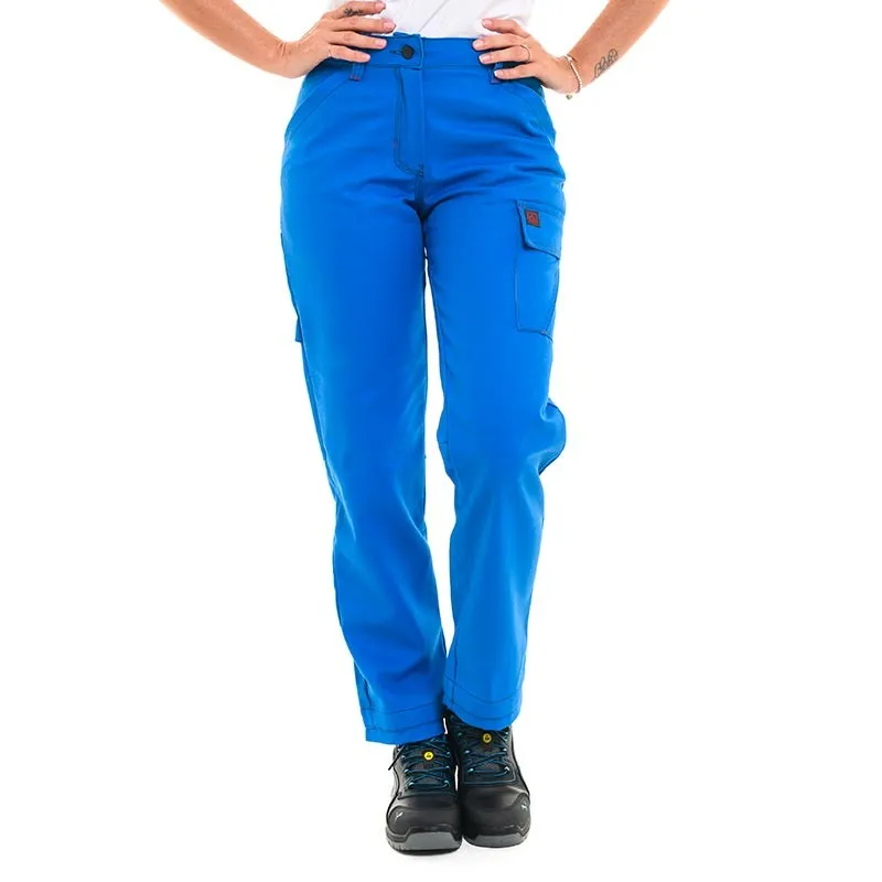 Pantalon de Travail Femme Jade Bleu Azur - ADOLPHE LAFONT