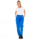 Pantalon de Travail Femme Jade Bleu Azur - ADOLPHE LAFONT