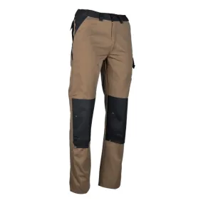 Pantalon de Travail Homme Forgeron Rétroréfléchissant Marron - LMA