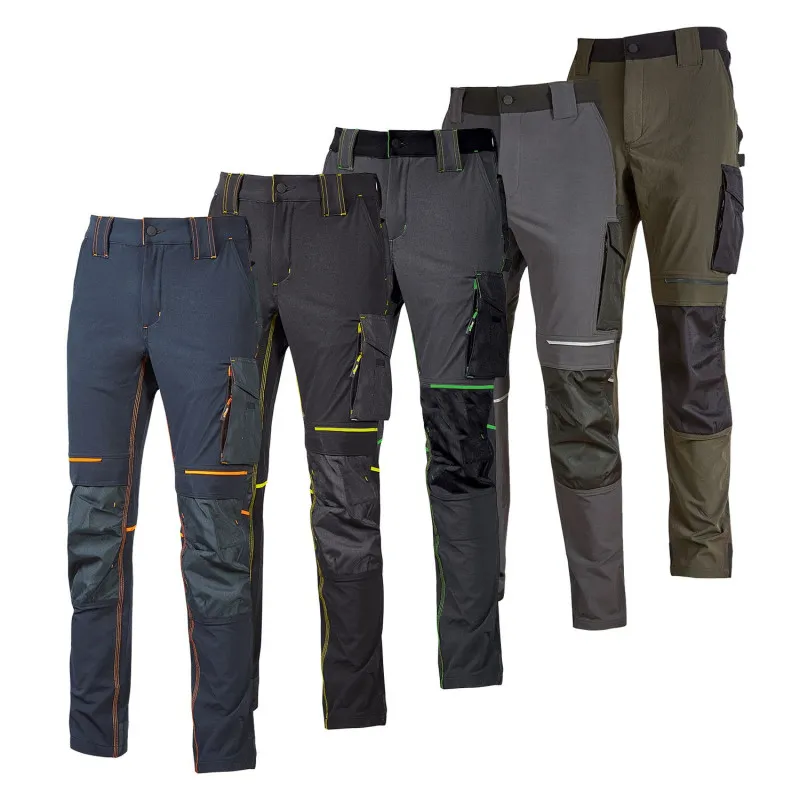 Pantalon de travail slim résistant en nylon U-Power ATOM