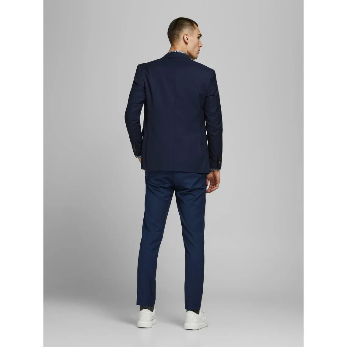 Pantalon habillé Super Slim Fit Bleu Marine Blaine | 3 Suisses