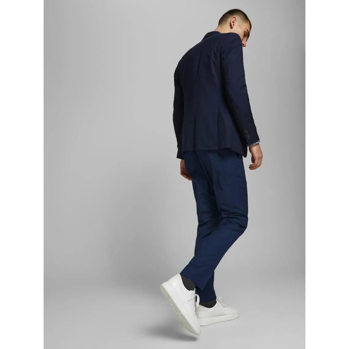 Pantalon habillé Super Slim Fit Bleu Marine Blaine | 3 Suisses