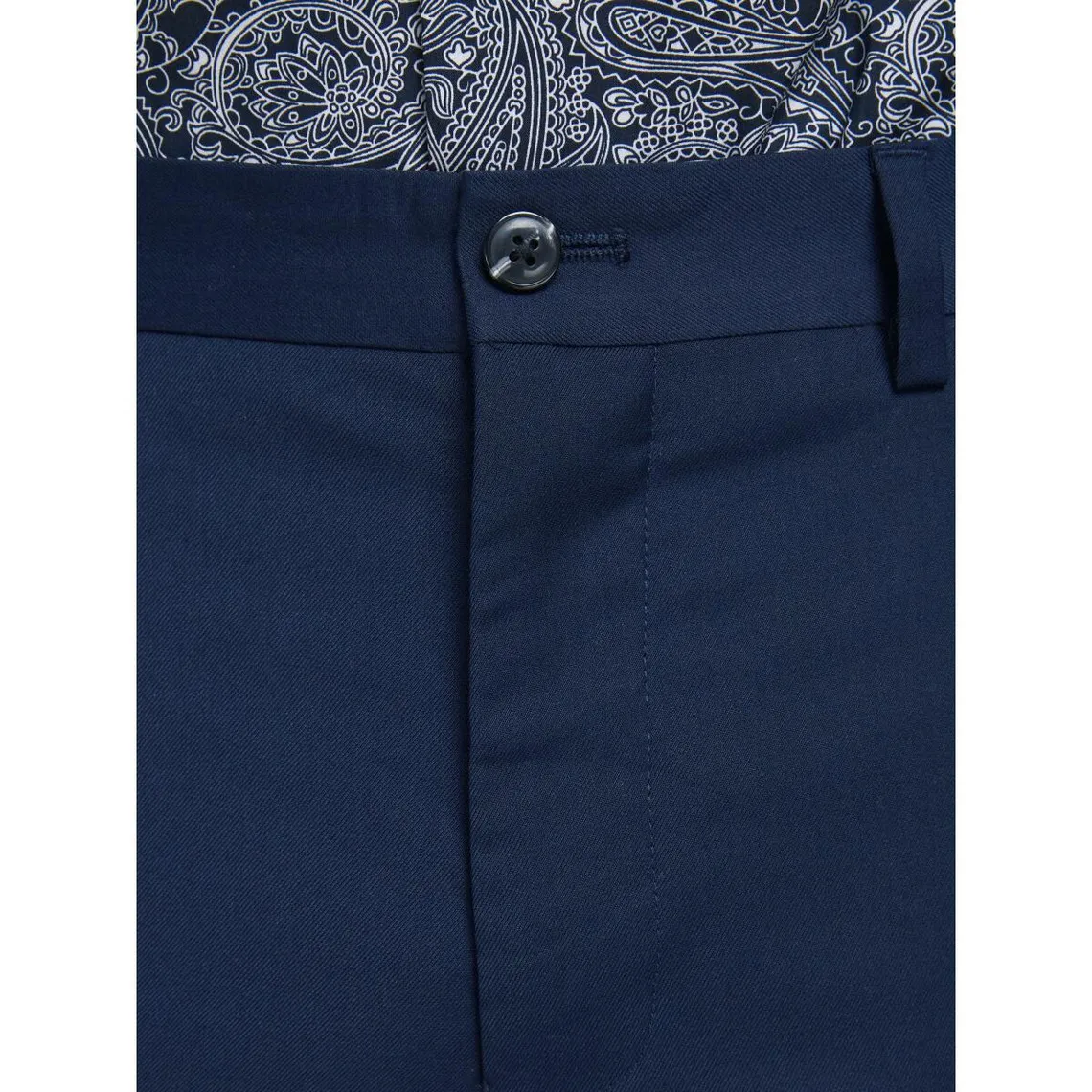 Pantalon habillé Super Slim Fit Bleu Marine Blaine | 3 Suisses