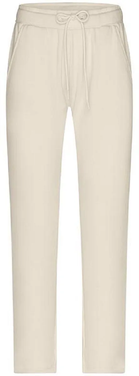 Pantalon jogging femme - 8035 - blanc cassé vanille 