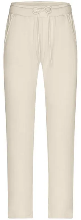 Pantalon jogging femme - 8035 - blanc cassé vanille 