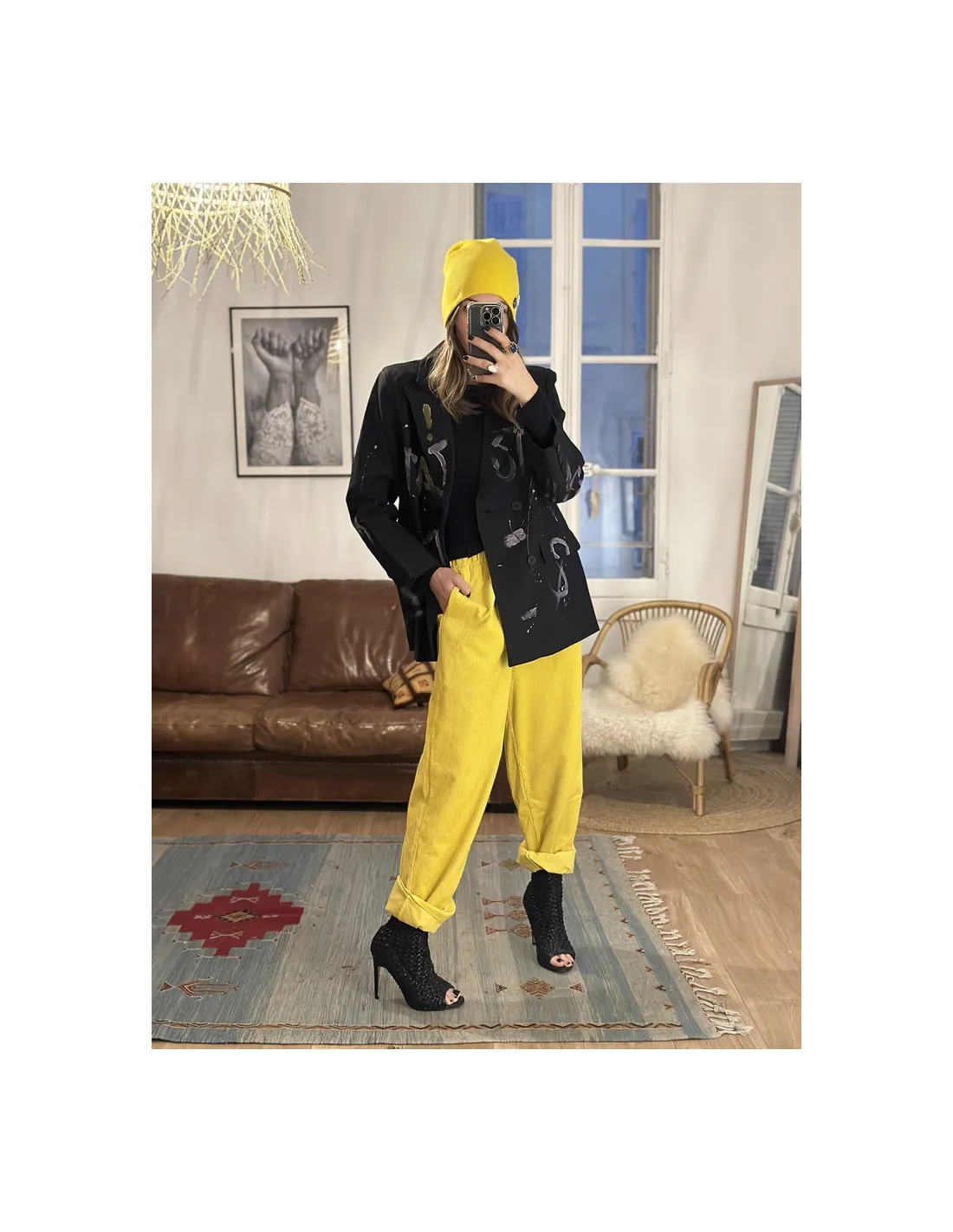 Pantalon LULU jaune