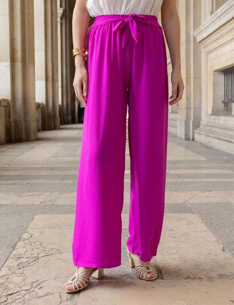 Pantalon magenta Mario