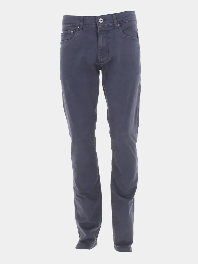 Pantalon regular fit bleu marine homme - Sun Valley | wimod