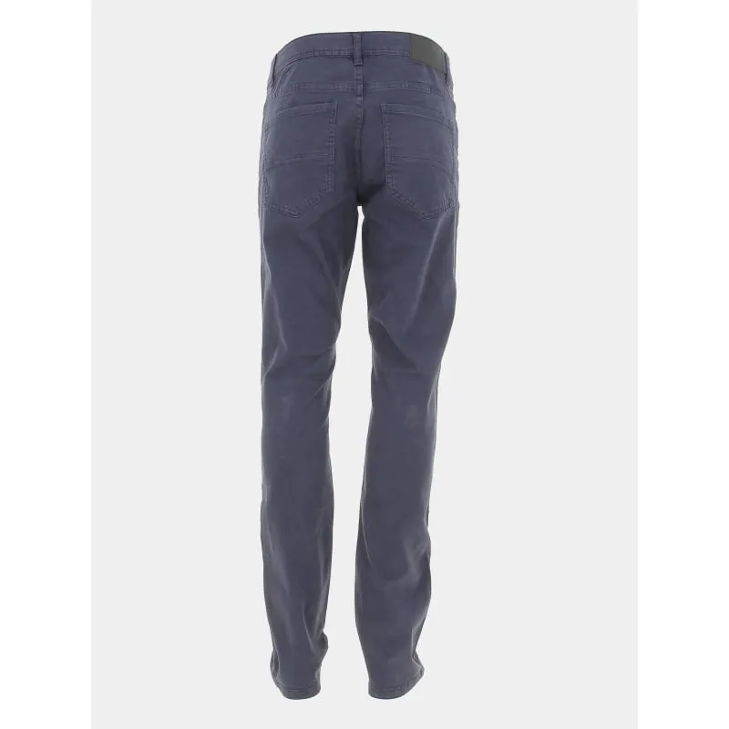 Pantalon regular fit bleu marine homme - Sun Valley | wimod