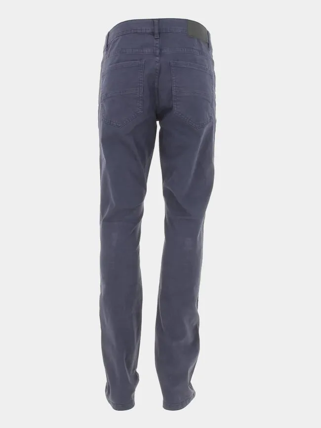 Pantalon regular fit bleu marine homme - Sun Valley | wimod