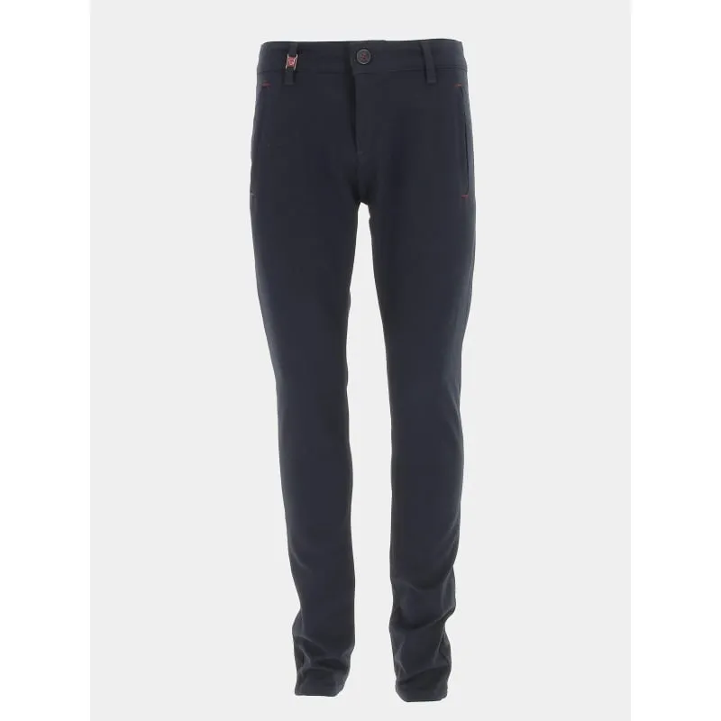 Pantalon regular fit bleu marine homme - Sun Valley | wimod