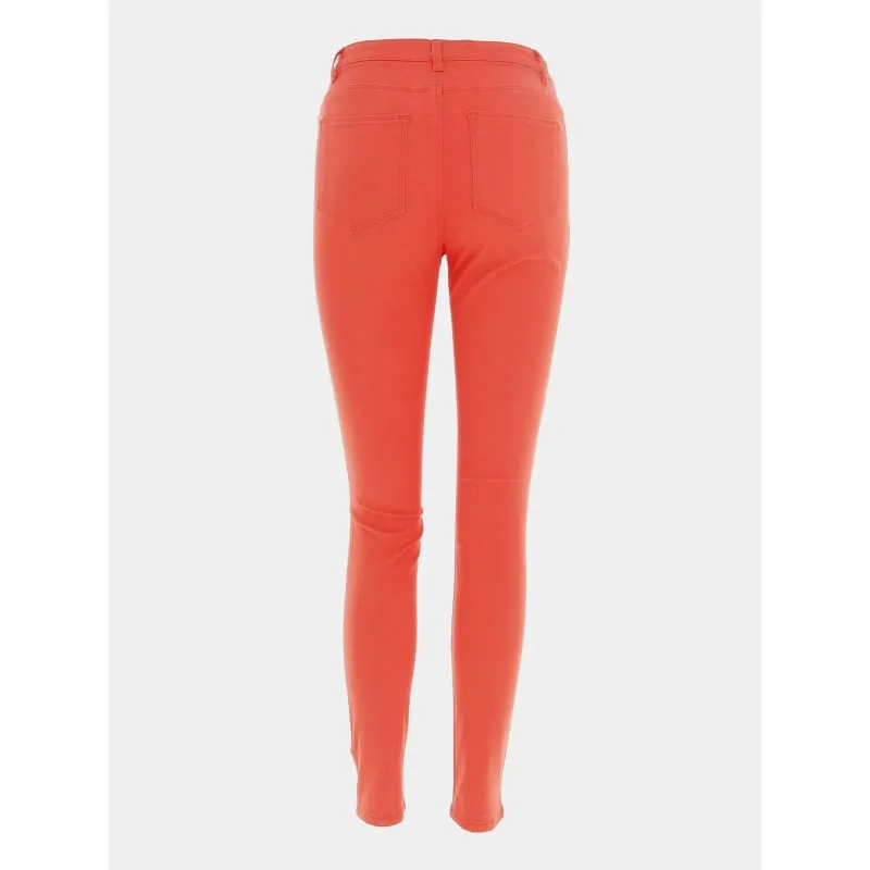 Pantalon slim vea rouge femme - Vero Moda | wimod