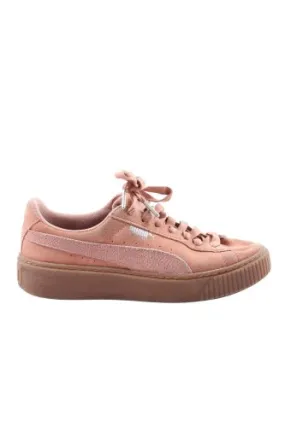 Puma Basket à lacet rose-rose chair imprimé avec thème style décontracté