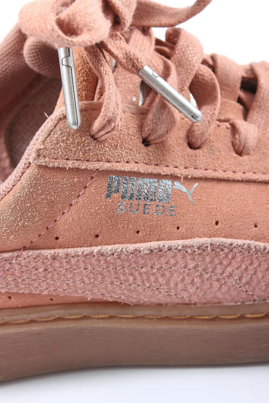 Puma Basket à lacet rose-rose chair imprimé avec thème style décontracté