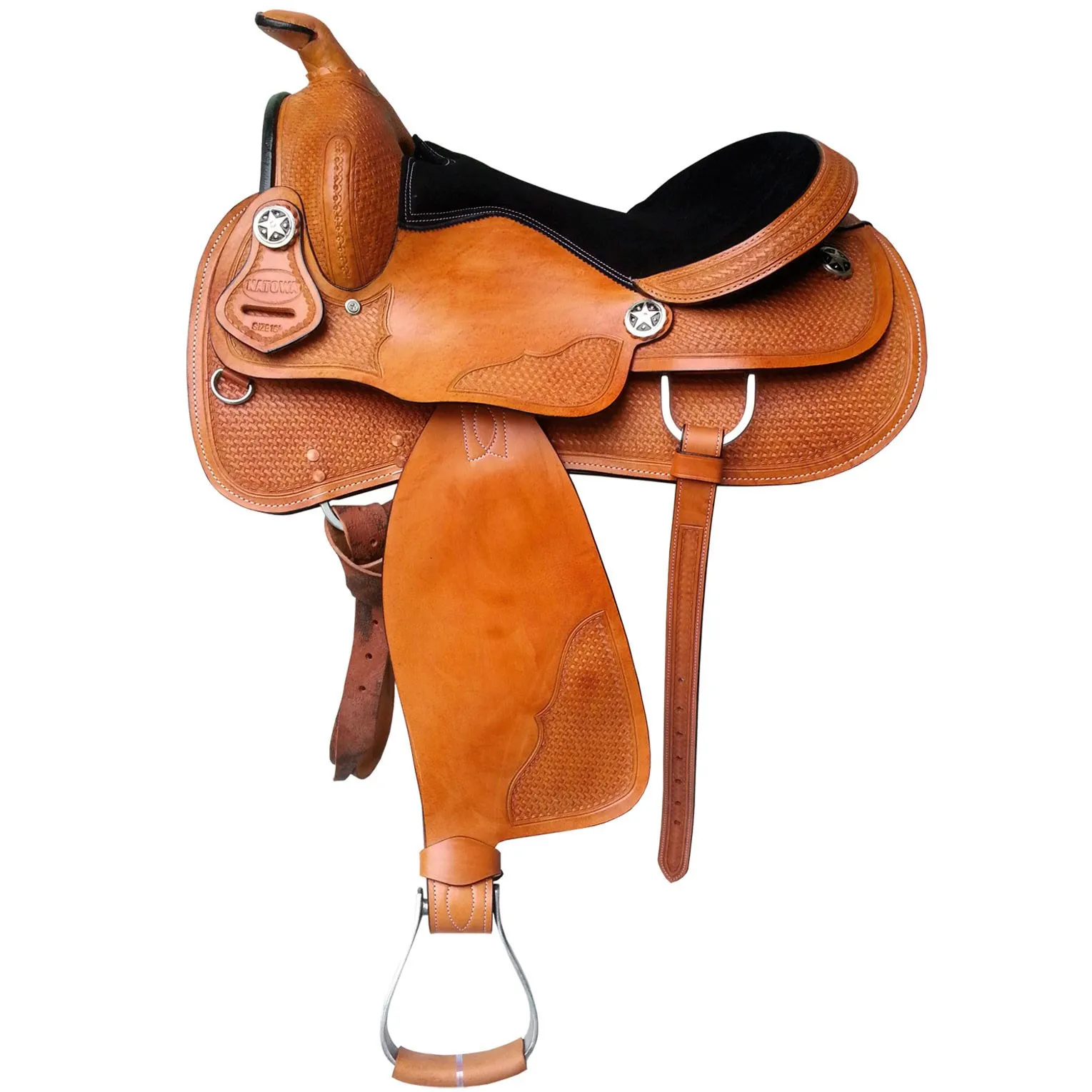 Selle pour chevaux Western Natowa Motif Basket 141