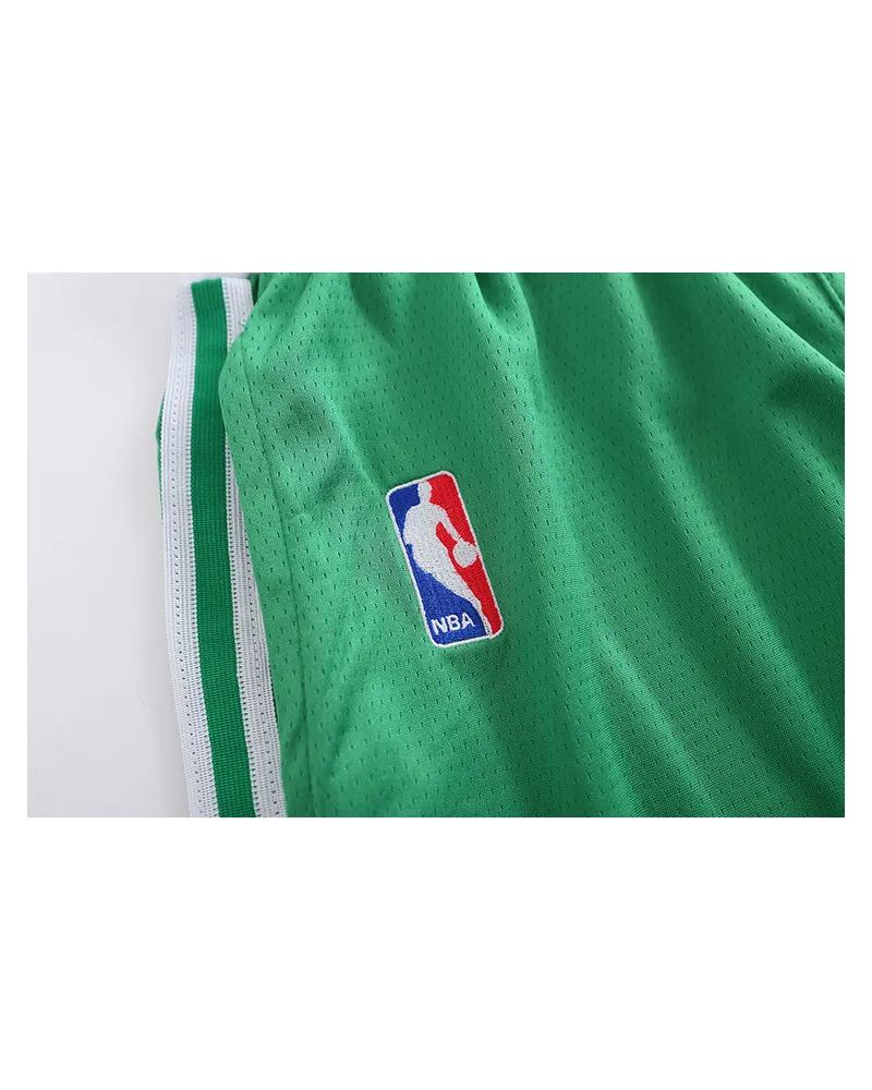 Short Basket Boston Celtics Blanc Vert