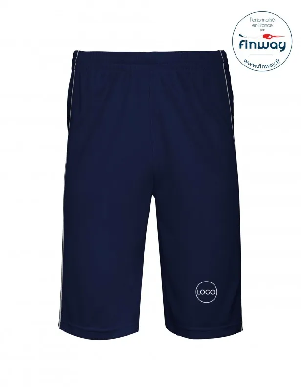 Short de basket-ball homme (Marquage)