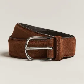 Suede 3,5 cm Belt Brown