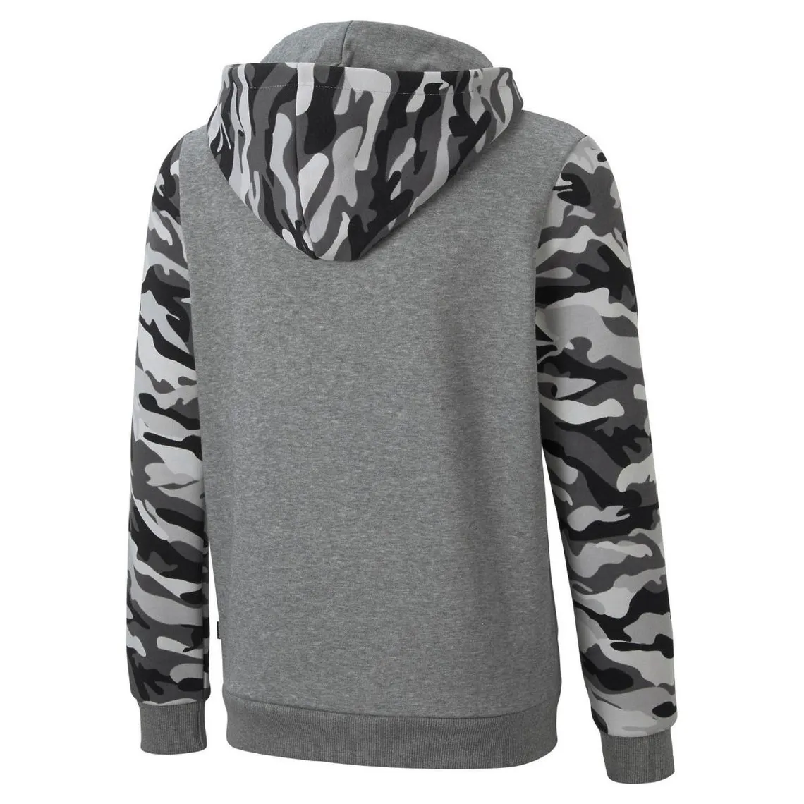 Sweatshirt à motif camouflage en coton ESS+ CAMO gris | 3 Suisses