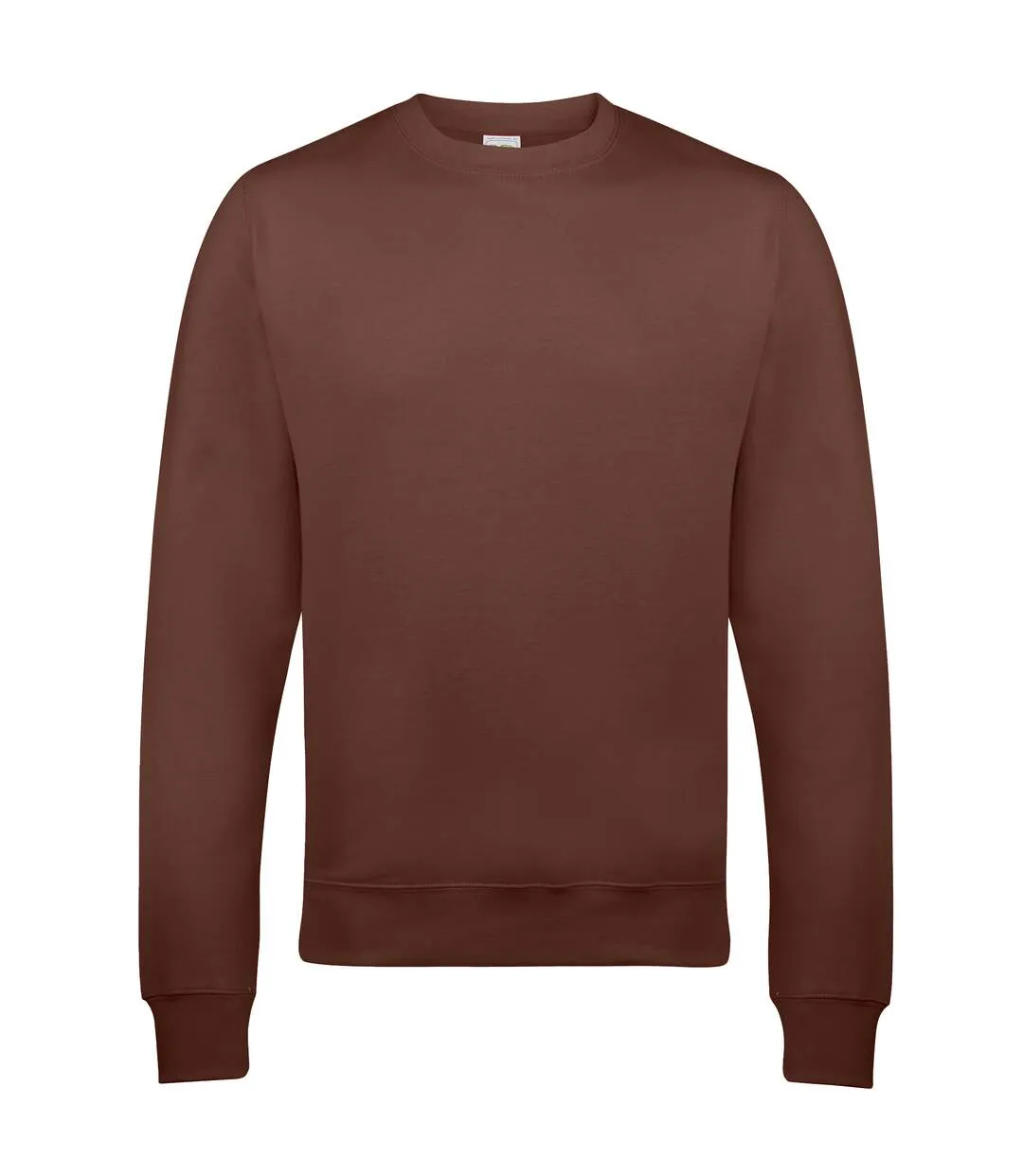 Sweatshirt hommes marron chocolat Awdis