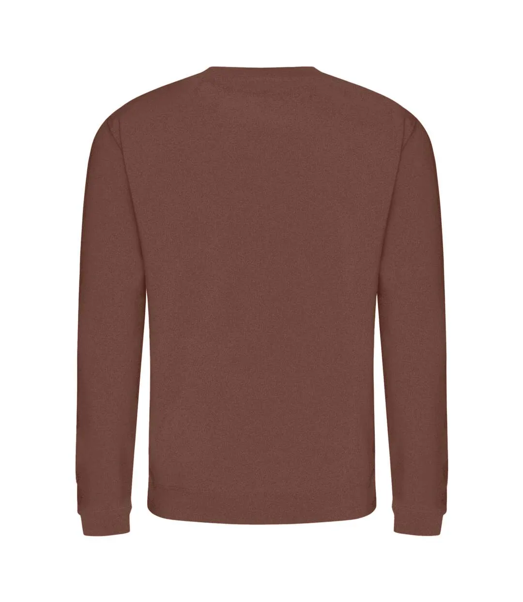 Sweatshirt hommes marron chocolat Awdis