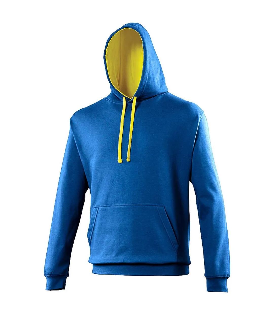 Sweatshirt varsity homme bleu roi/ jaune Awdis