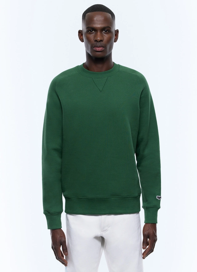 Sweatshirt Vert Homme - Fursac - J2EWET-EJ01-H009