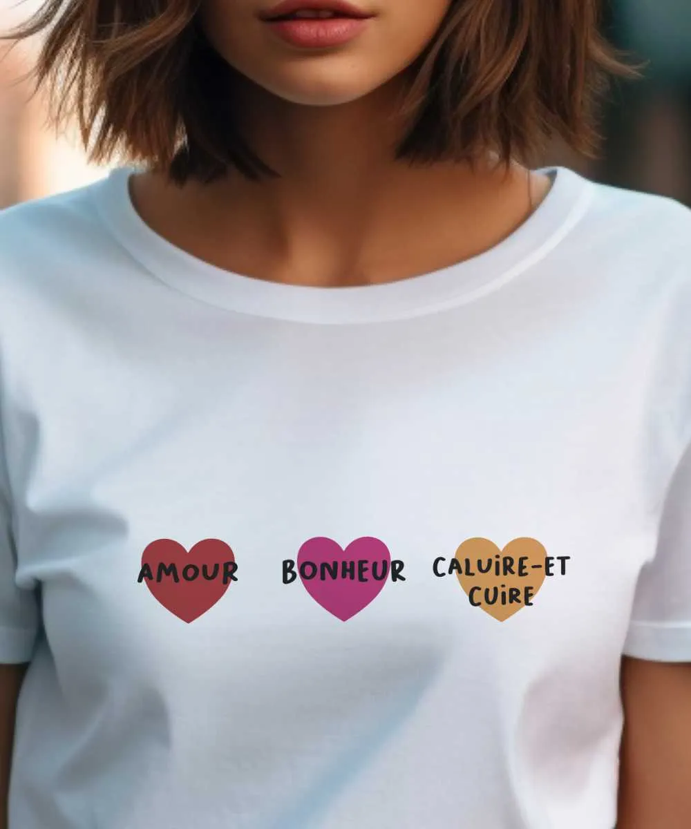 T-Shirt Amour bonheur Caluire-et-Cuire