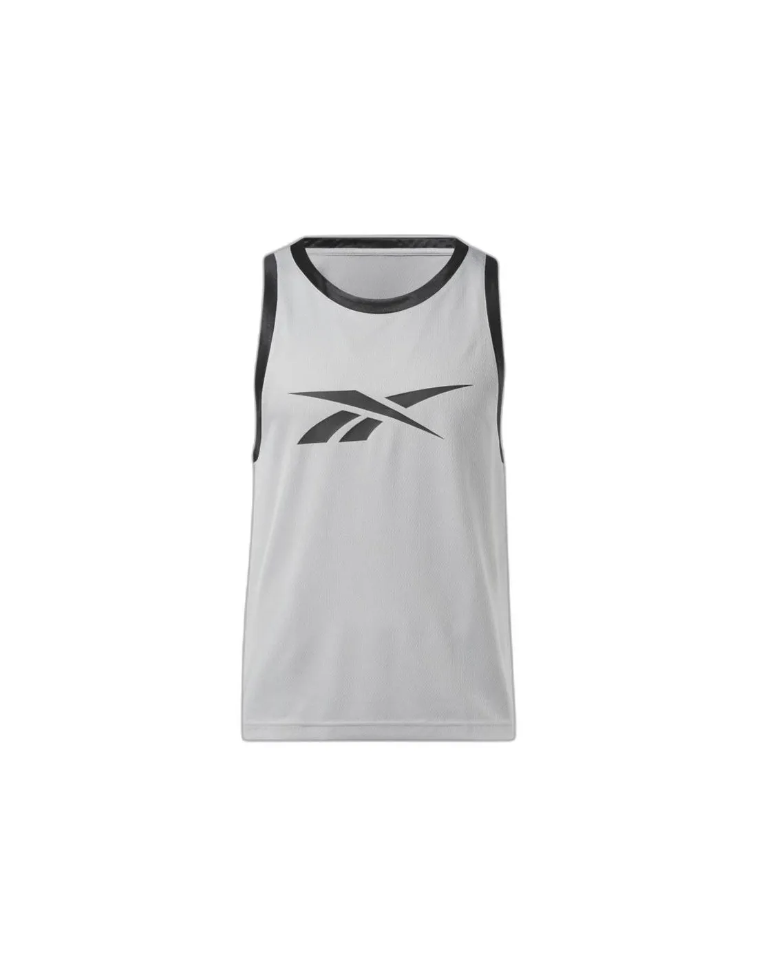 T-shirt de basket-ball Reebok Basket-ball Mesh Man Grey