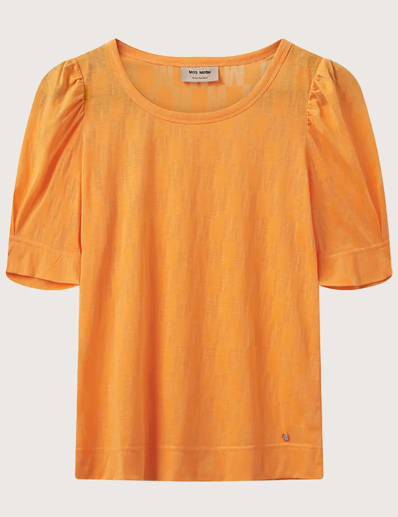 T-Shirt Femme Manches Amples Chrissie Orange