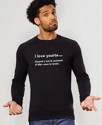 T-Shirt homme I love yourte