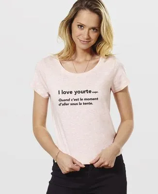 T-Shirt homme I love yourte