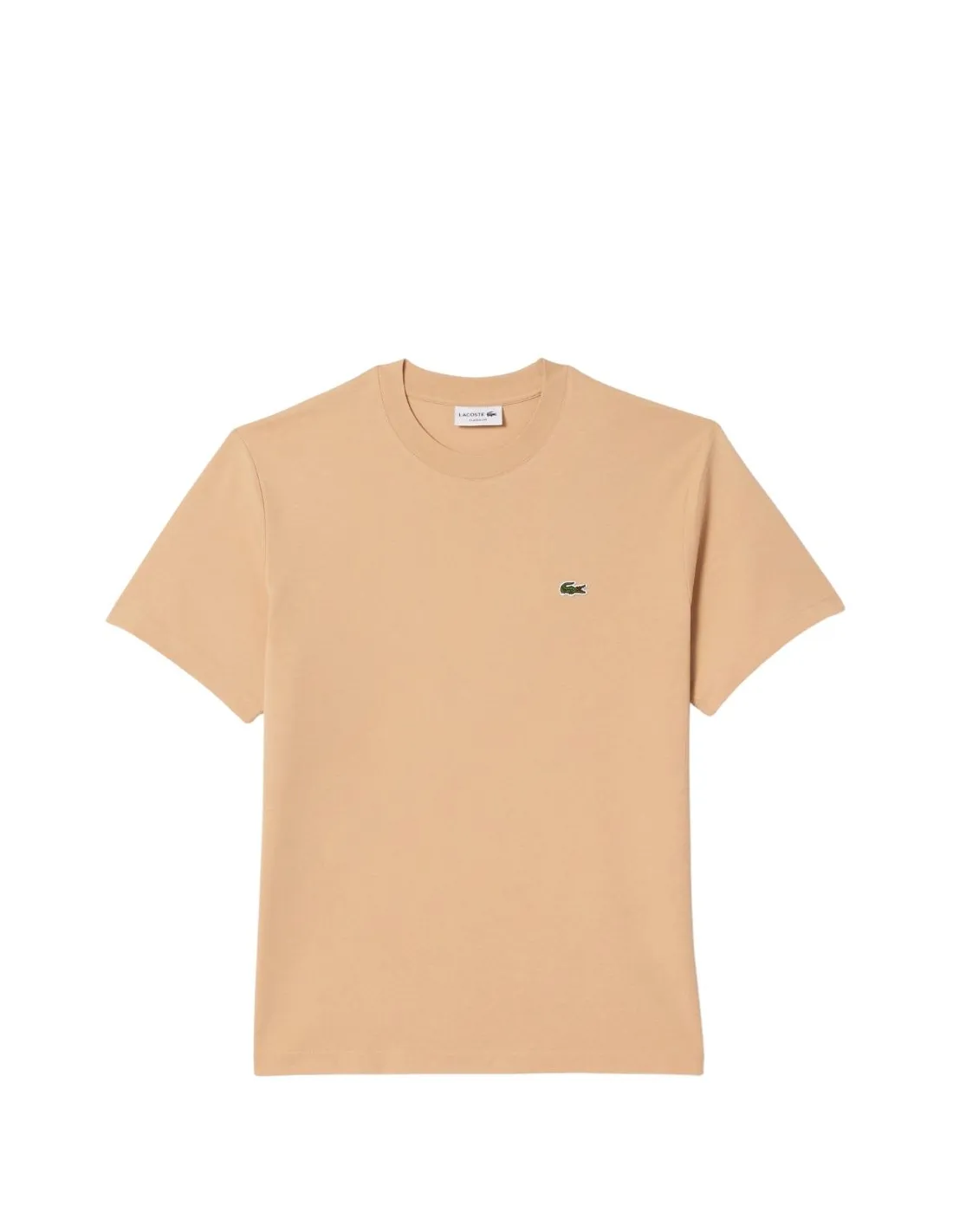 T shirt homme Lacoste Ref 62387 IXQ Beige