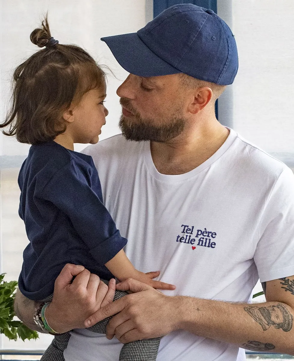 T-Shirt homme Tel père telle fille (brodé)