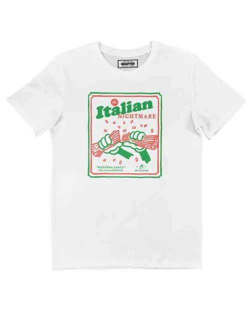 T-shirt Italian Nightmare - Pour Spaghettis Lovers | Grafitee