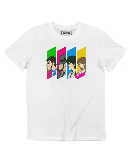 T-shirt Lupin's Team - Manga Japon