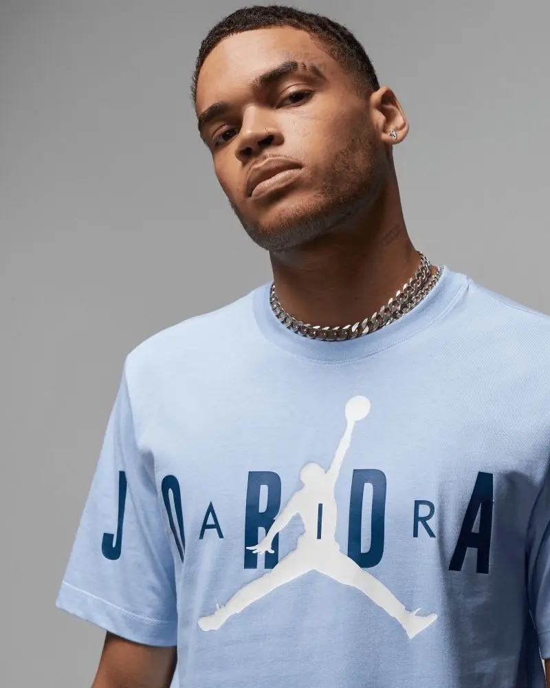 T-shirt Nike Jordan Bleu pour homme