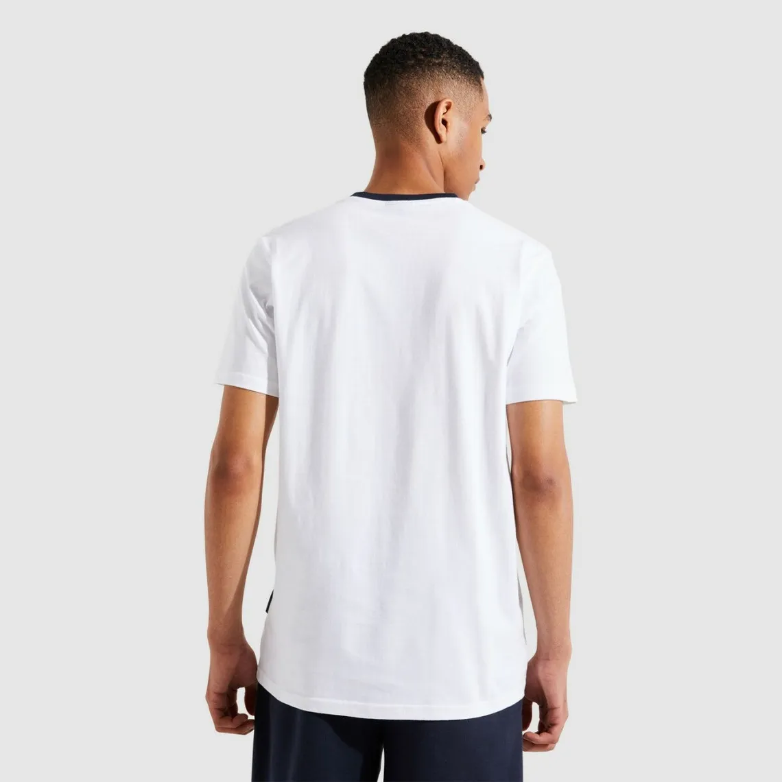 Tee-shirt SEGNA blanc en coton Ellesse prêt-à-porter - T-shirt / Polo Homme sur MenCorner