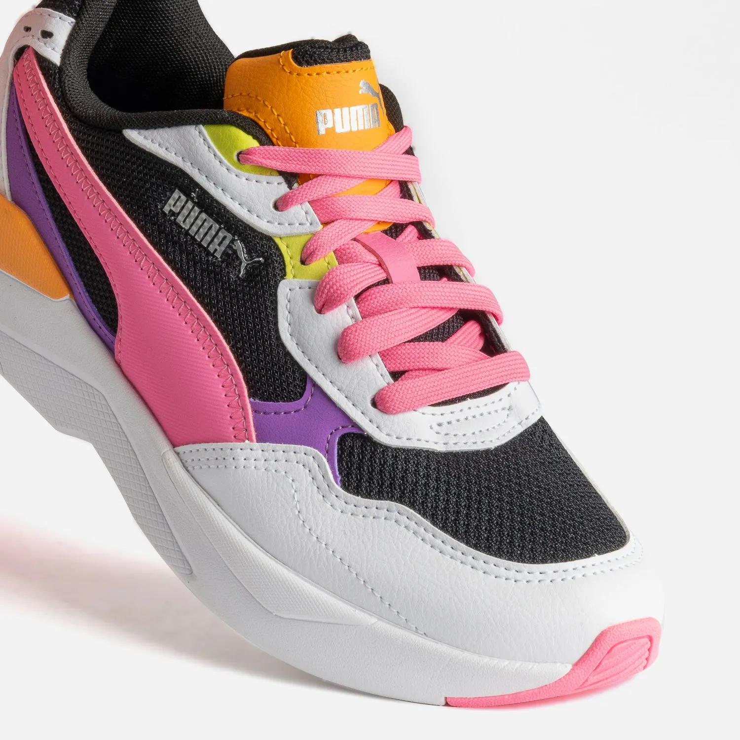 Tennis PUMA blanc, noir, rose, violet, orange - Chaussures de sport Sport | ERAM