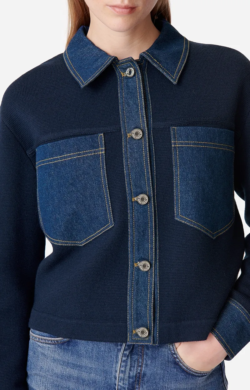 Veste Denver En Laine & Coton