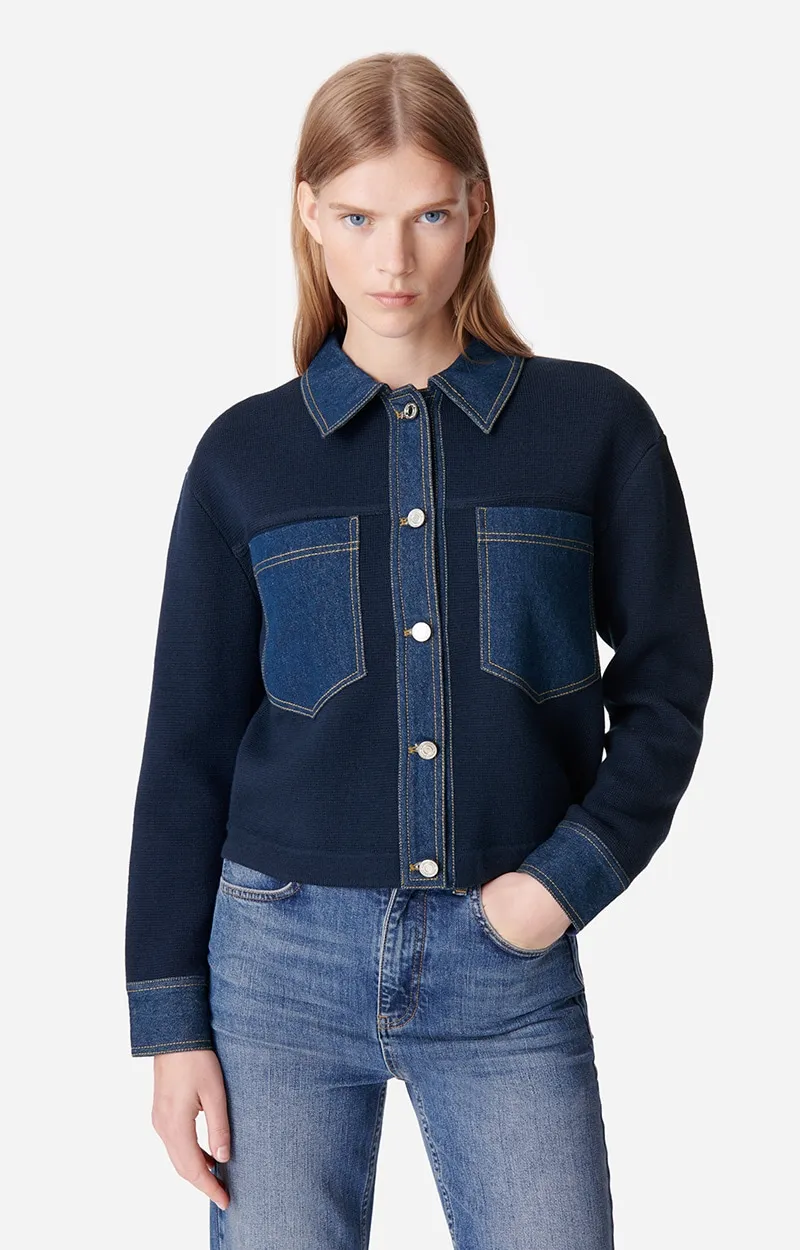 Veste Denver En Laine & Coton