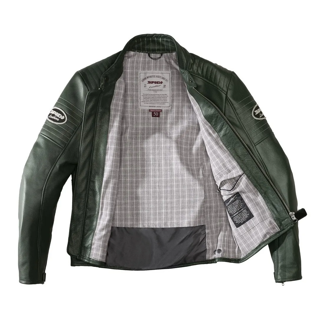 Veste Spidi Clubber vert glace