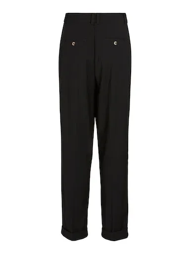 VILA VISARINA Pantalon Cigarette Black