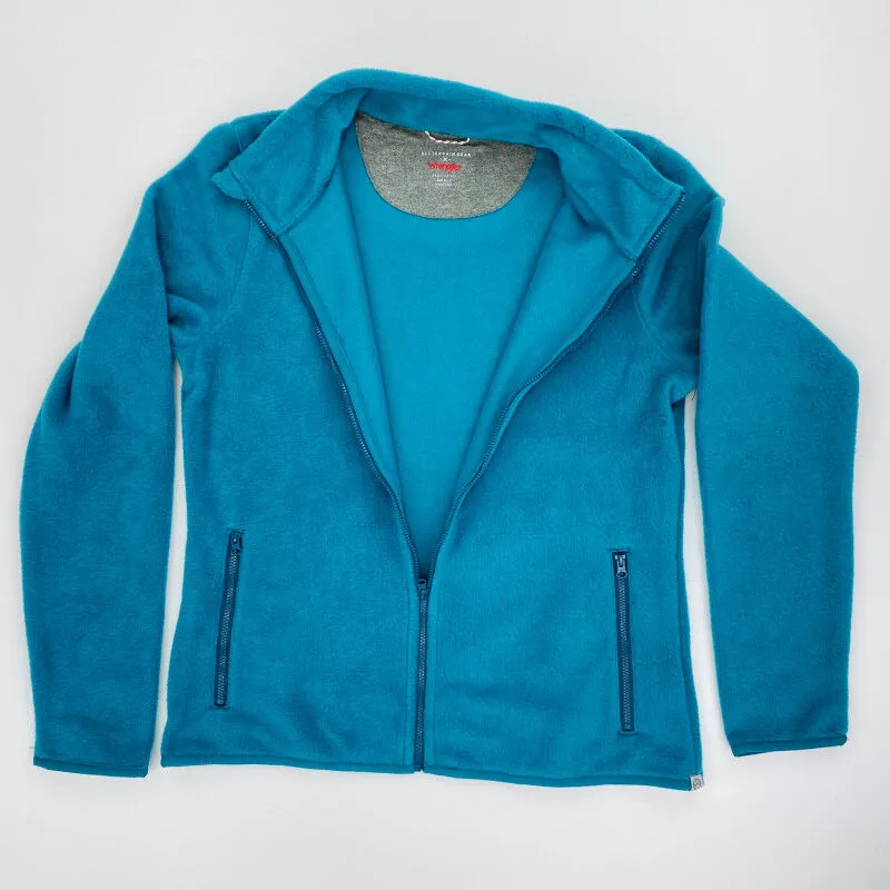 Wrangler Full Zip Fleece Jkt - Seconde main Sweatshirt femme - Bleu - S | Hardloop